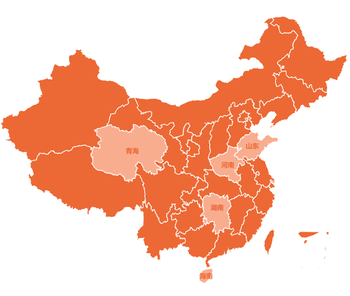 全国布局地图
