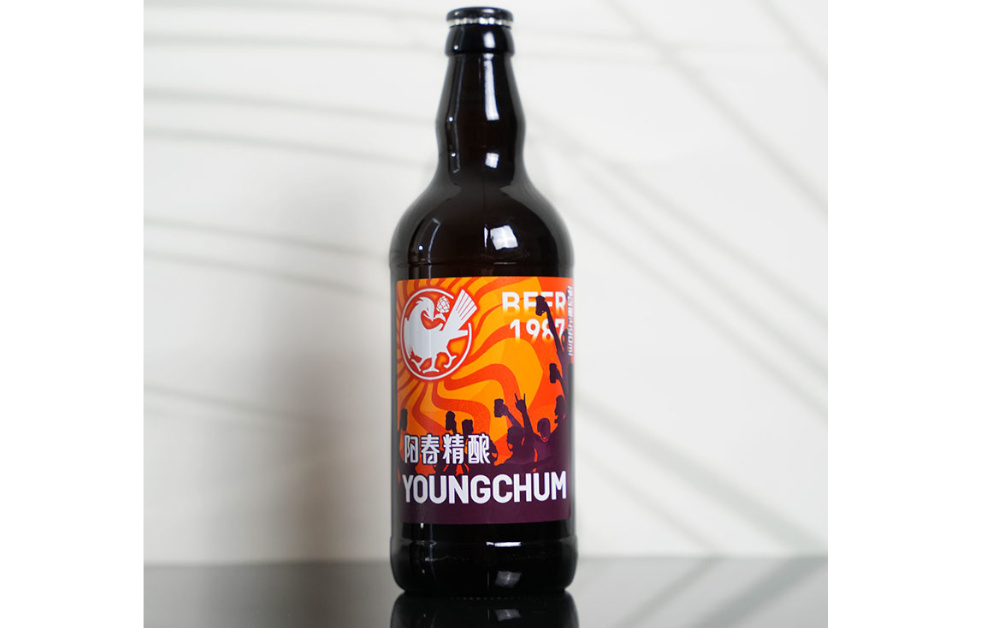 阳春精酿啤酒490ml瓶装