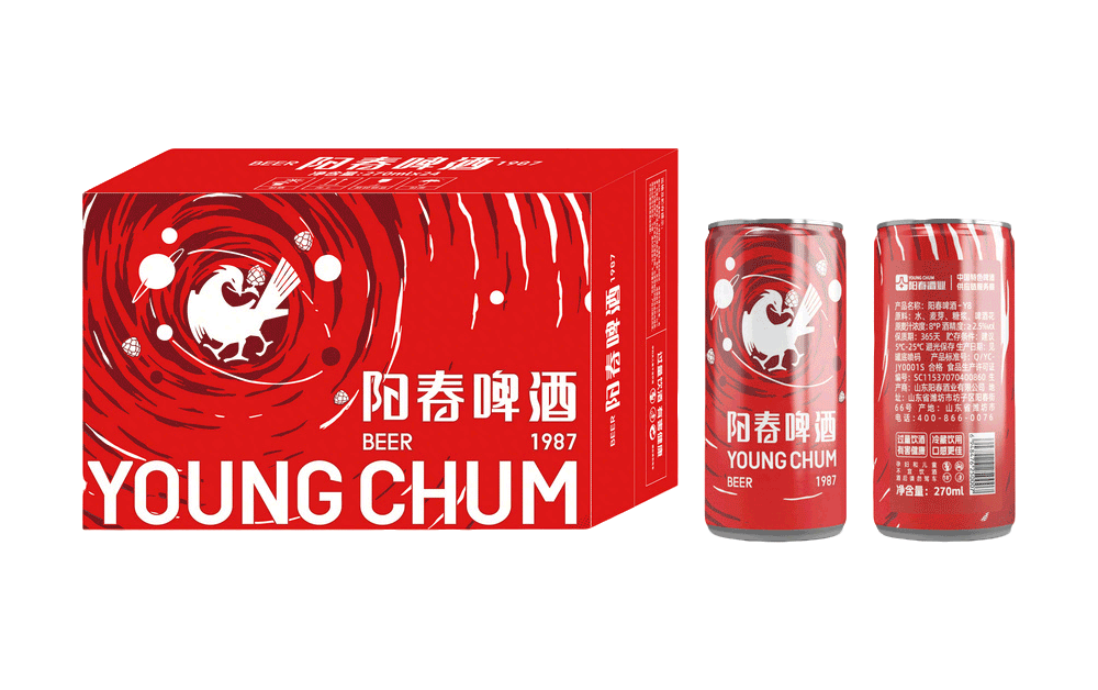 阳春啤酒-Y8罐装270ml