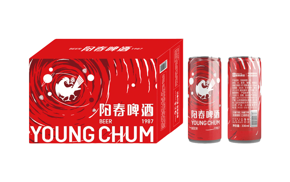 阳春啤酒-Y5纤体罐装330ml
