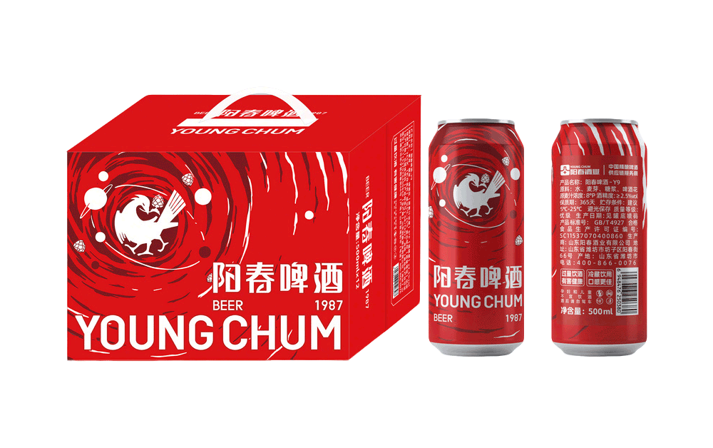 阳春啤酒-Y9罐装500ml
