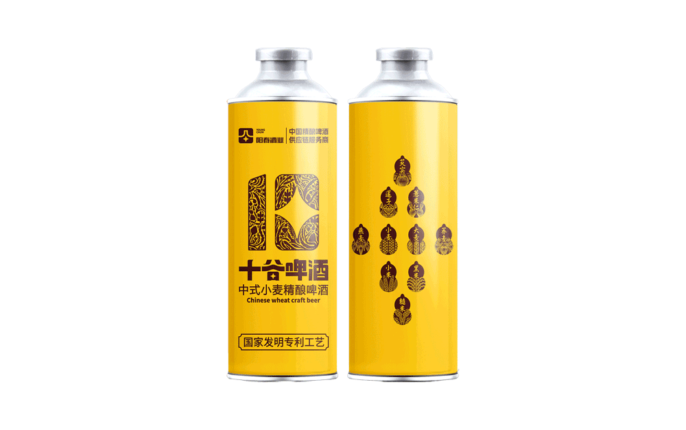 十谷啤酒-云顶福禄-中式小麦精酿啤酒1l