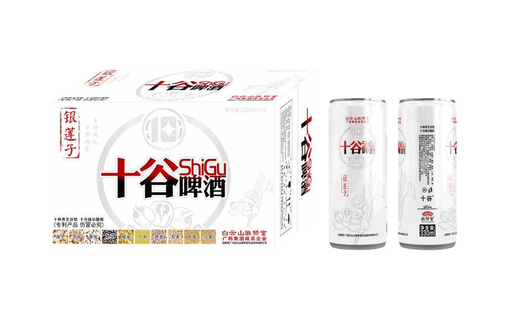 十谷啤酒银莲子罐装330ml