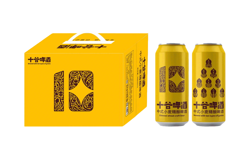 十谷啤酒-云上福禄-十谷福禄-中式小麦精酿啤酒500ml