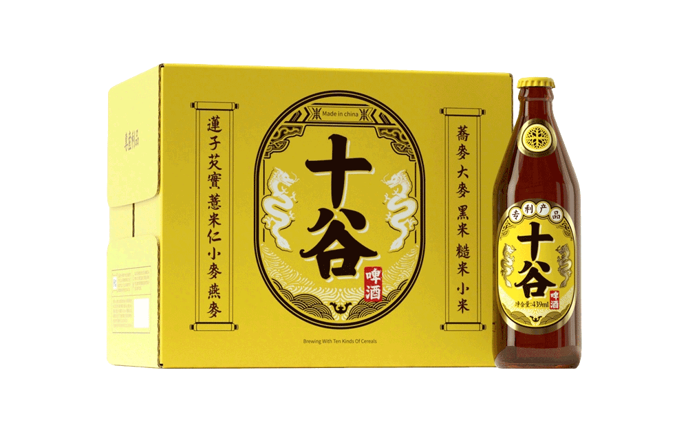 十谷啤酒-福禄宫廷-十谷宫廷-中式小麦精酿啤酒439ml