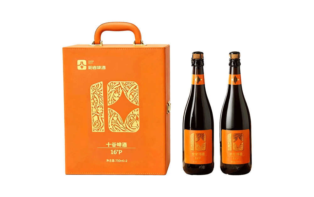 十谷啤酒-福禄礼盒-中式小麦精酿啤酒750ml