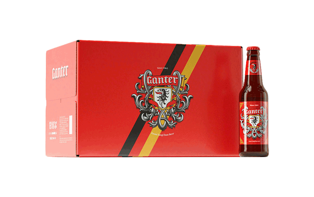 甘特尔啤酒瓶装330ml