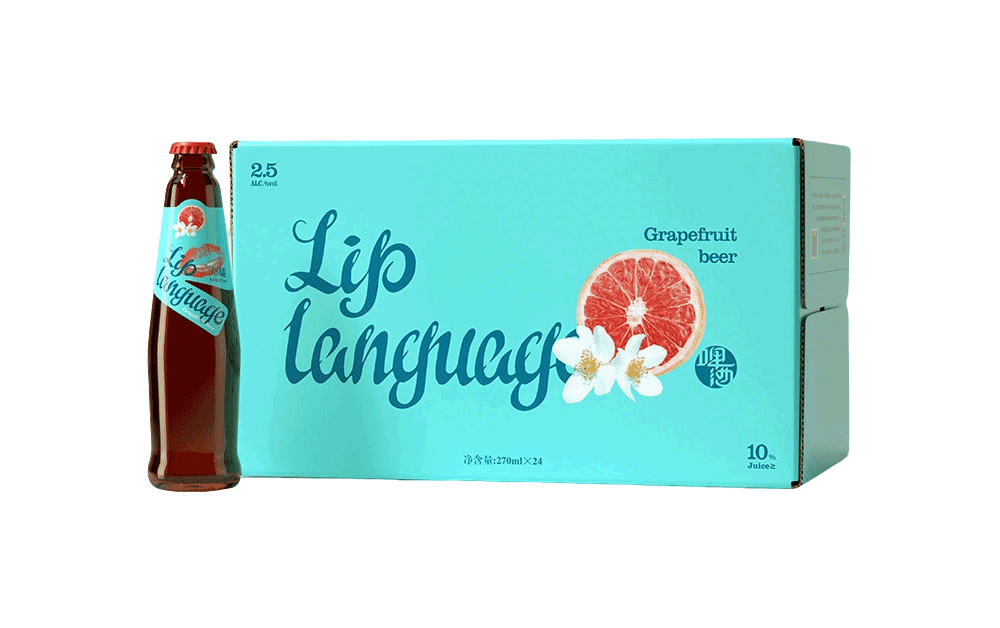 唇语啤酒瓶装（西柚茉莉味）