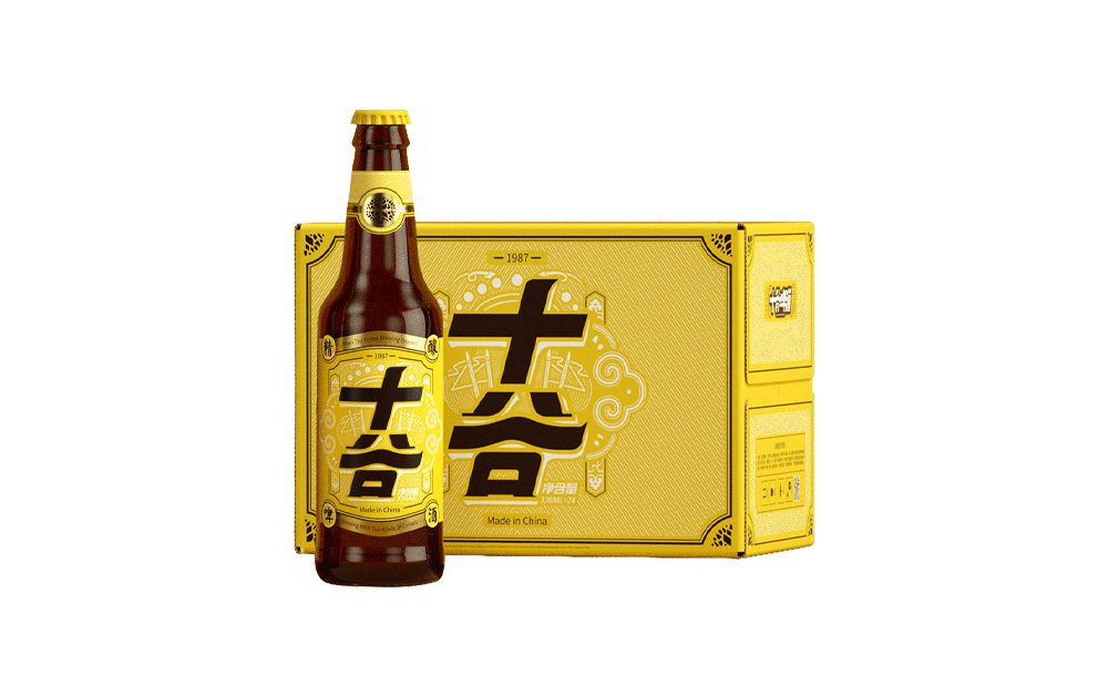 十谷啤酒-福禄金莲子-十谷金莲子-中式小麦精酿啤酒218ml
