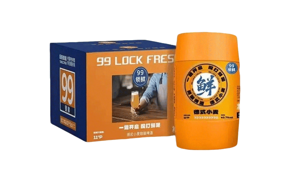 阳春德式小麦精酿啤酒3L桶装