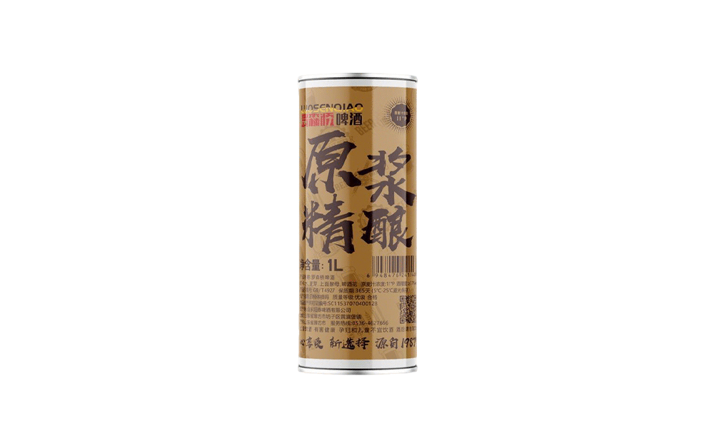 罗森桥全麦精酿白啤1L