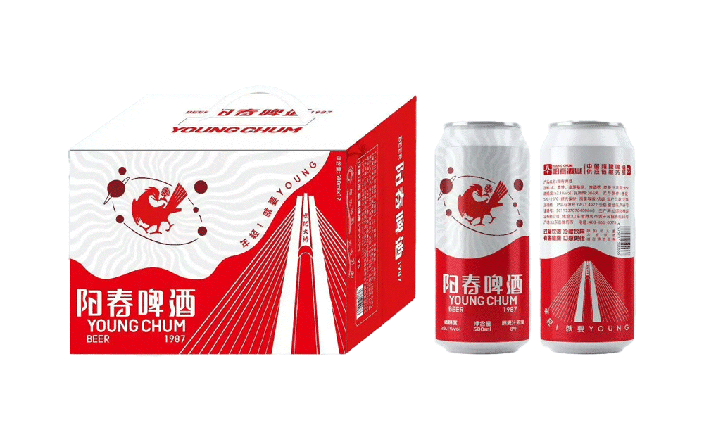 阳春精酿啤酒-Y5罐500ml