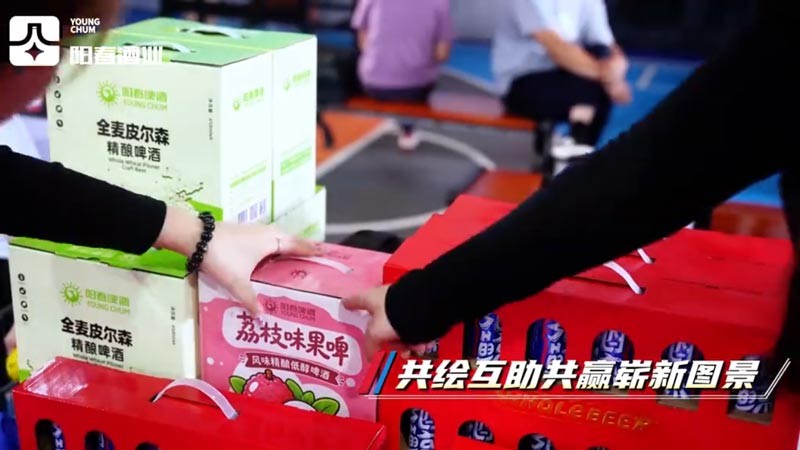阳春啤酒“职工互助保障杯”匹克球比赛